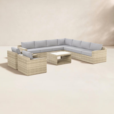 Eastford 9-Person Patio Seating Group
