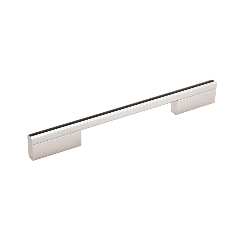 Poignée barre 8 po Separa, Chrome poli, 8"