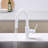 Luxe Pull Down Single Handle Kitchen Faucet with Accessories-92910501