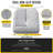SUNROX Indoor/Outdoor Memory Foam Non Slip Rocking Chair Cushion-651712056-651712038