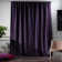 Rideau simple extra long et extra large en velours mat luxueux