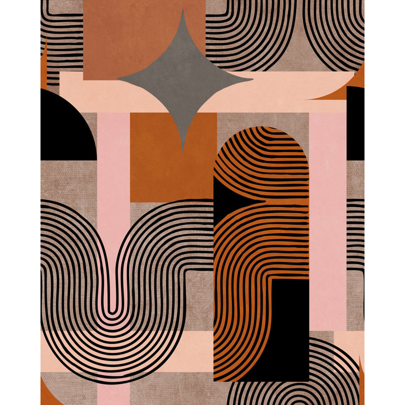 Revival (Mid Century Modern) Geometric Wallpaper Roll
