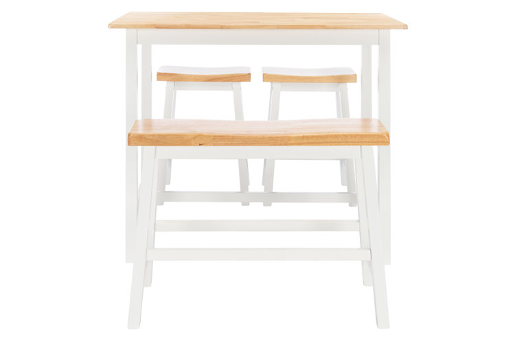 Donegal 4 - Person Counter Height Solid Oak Dining Set