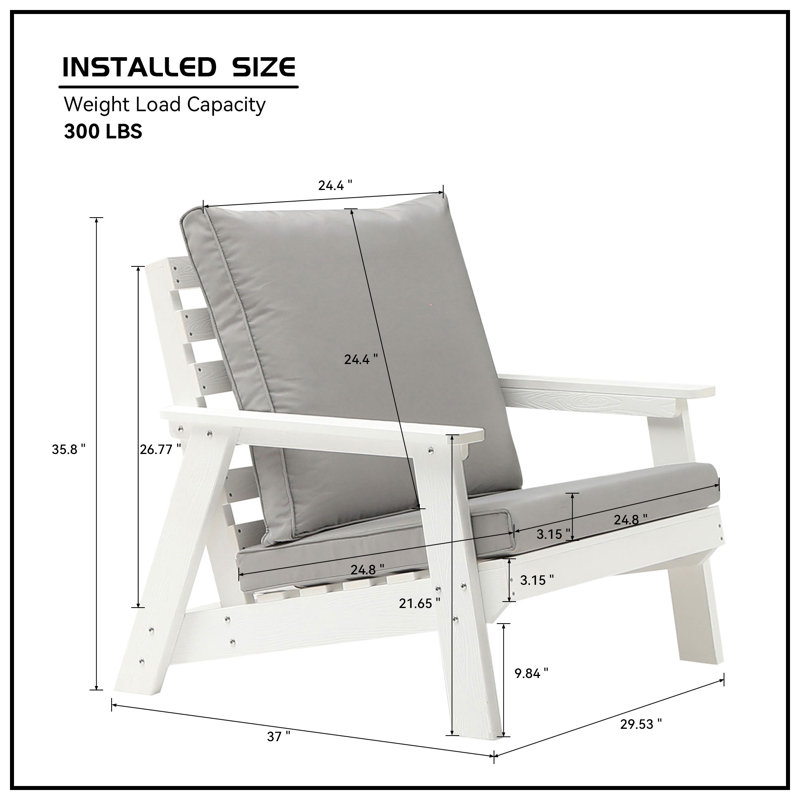 Shilpa Outdoor Adirondack Chair