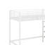 Lit mezzanine simple en métal avec tablette-99016601