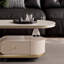Design léger et luxueux avec table basse à roulettes-110413710