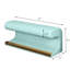 Banc rembourré contemporain en cuir avec capteur à DEL pour usage intérieur, revêtement et mouvement de vestibule moderne-1897133443