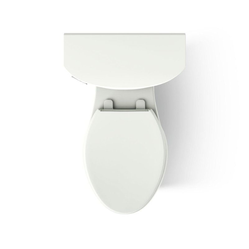 Cimarron Comfort Height Two-Piece Elongated 1.28 Gpf Chair Height Toilet, White