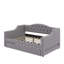 Full XL Size Daybed With LED Belt And Trundle-114344627