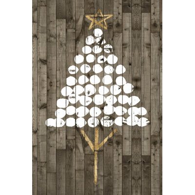 Wooded Whimsy IV - Wrapped Canvas Painting