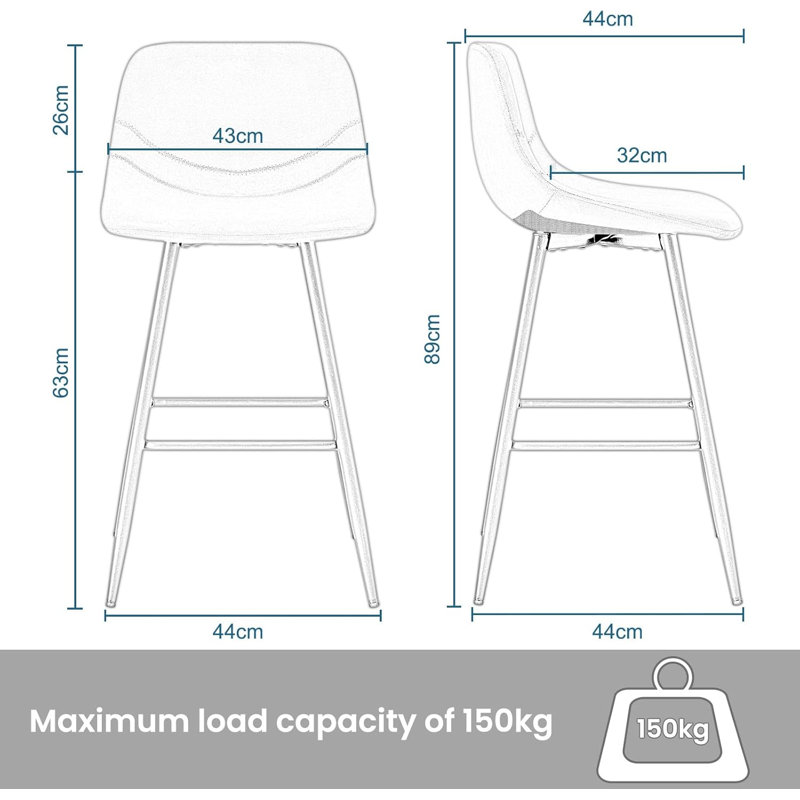 Chadbourn Upholstered Velvet Bar Stool, Dark green