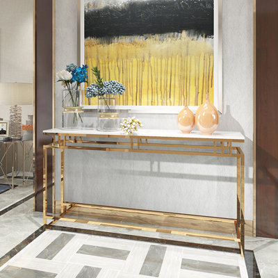 Console de luxe simple et moderne