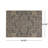 Tan Rectangle Polypropylene 5'3" X 7' Rug