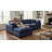 Caylob 4 - Piece 111.5" W Modular Sectional Upholstered Chenille L Shaped Couch With Reversible Ottoman-627433324
