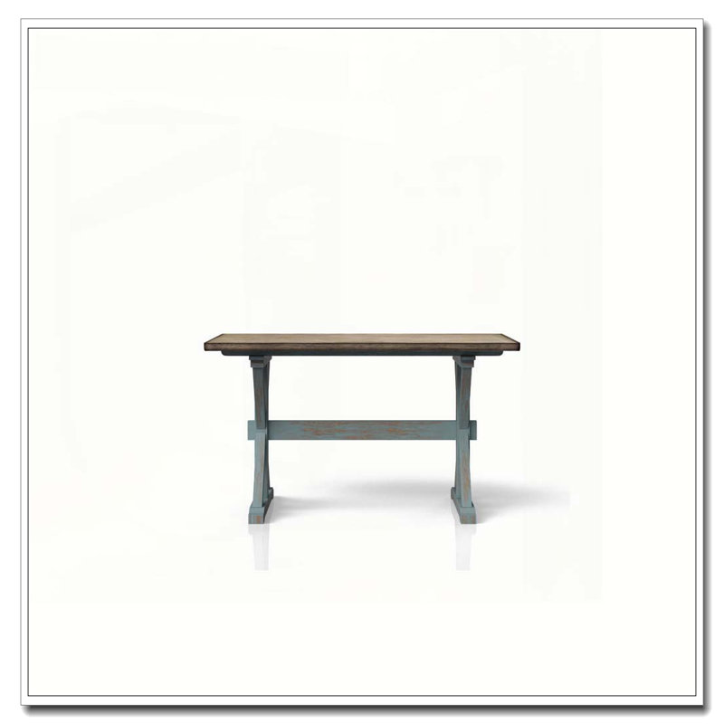 X Based Counter Height Casual Dining Table