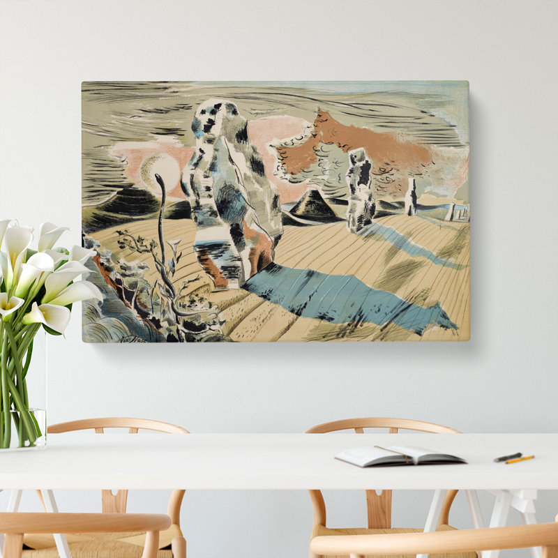 Avebury by Paul Nash - Wrapped Canvas, 50cm H x 76cm W x 3cm D