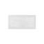 Tapis pour salle de bain réversible 100% coton gris 3000 x 3000 po, 17 po x 24 po, à poils moyens, lavable à la machine, ajoute du style aux poils de salle de bain 0,5 po et doux, rehausse le décor-879466314