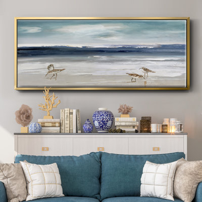 Sandpiper Bay- Framed Canvas