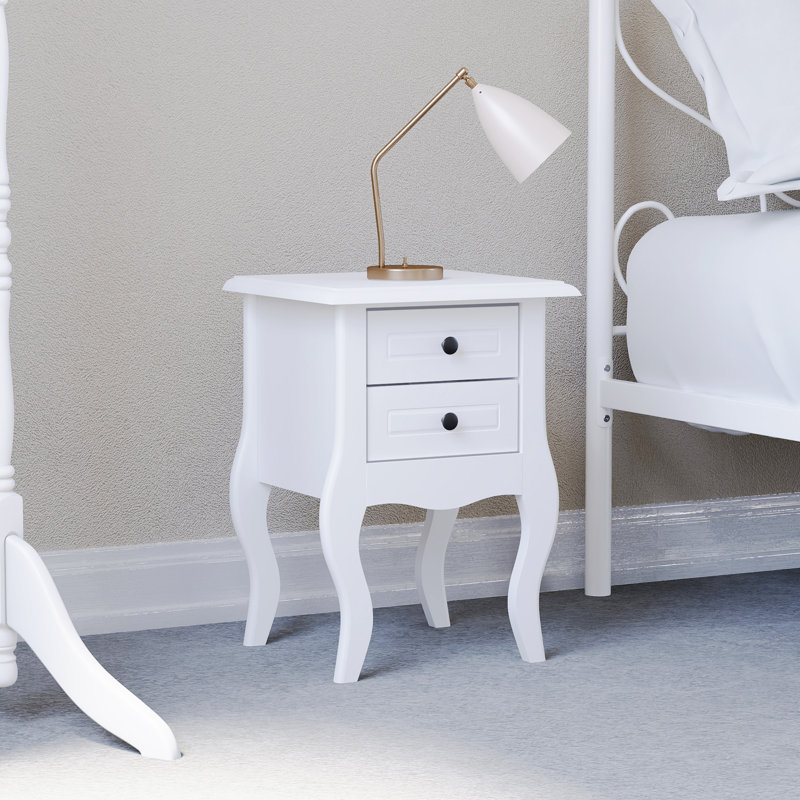 Nishano 2 Drawer Bedside Table