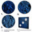 «Abstract Euphoria Deep Blue Happiness», art abstrait sur toile-1743866623-1743866622