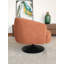 Abrahim Upholstered Swivel Barrel Chair-1367315062