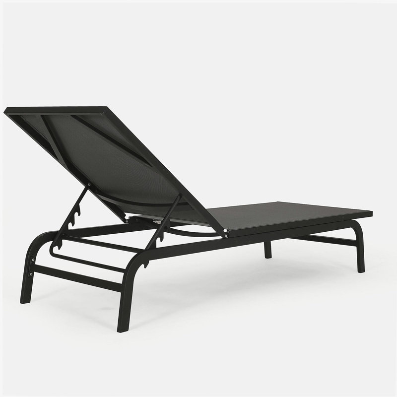 FINN CHAISE LUNGE, Gris foncé
