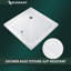 Base de douche blanche 36 po x P 36 po avec ensemble de drain de douche inclus