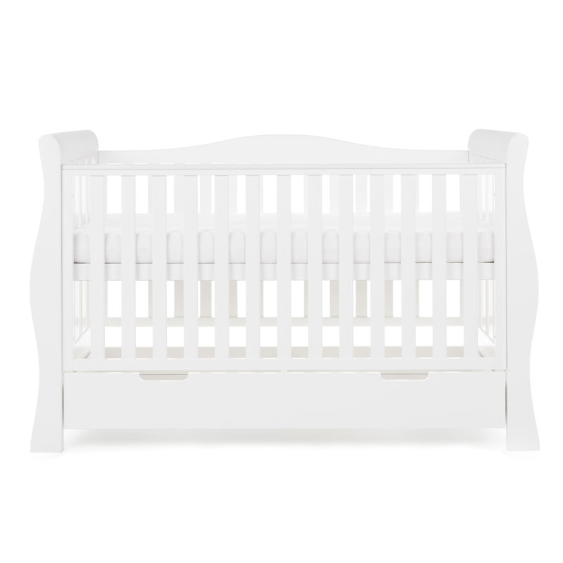 Stamford Luxe Cot Bed, White