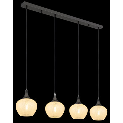 Cosima 4 - Light Matte Black Pendant