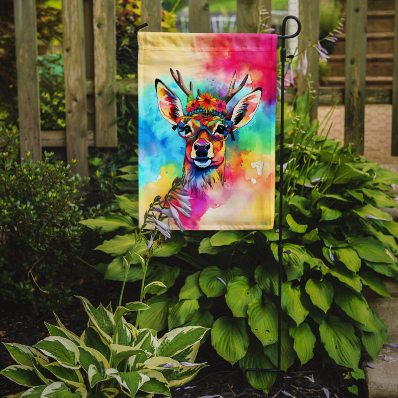 Drapeau de jardin hippie