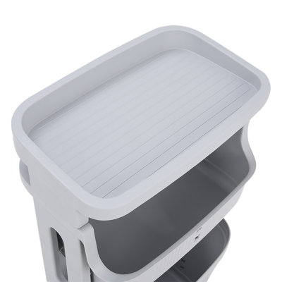 PP Laundry Room Organizer with Wheels
