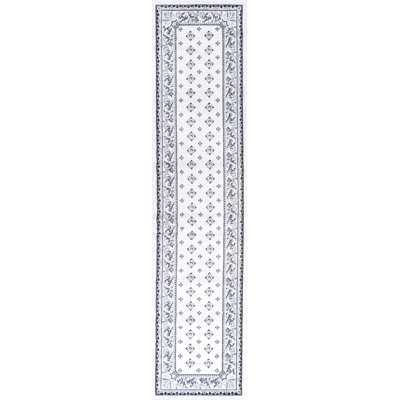 Hydetown French Border Cream/Light Gray Rug