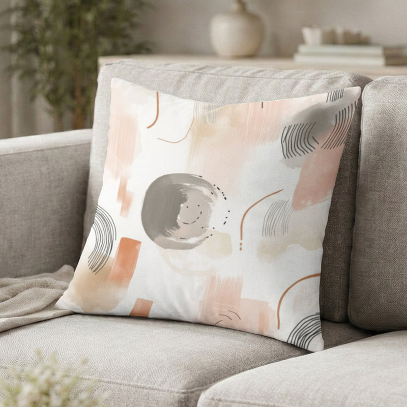 Coussin Modern, H 18 po x l 18 po