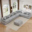 Canapé modulaire en forme de U avec repose-pieds mobile Elowen-1355668667