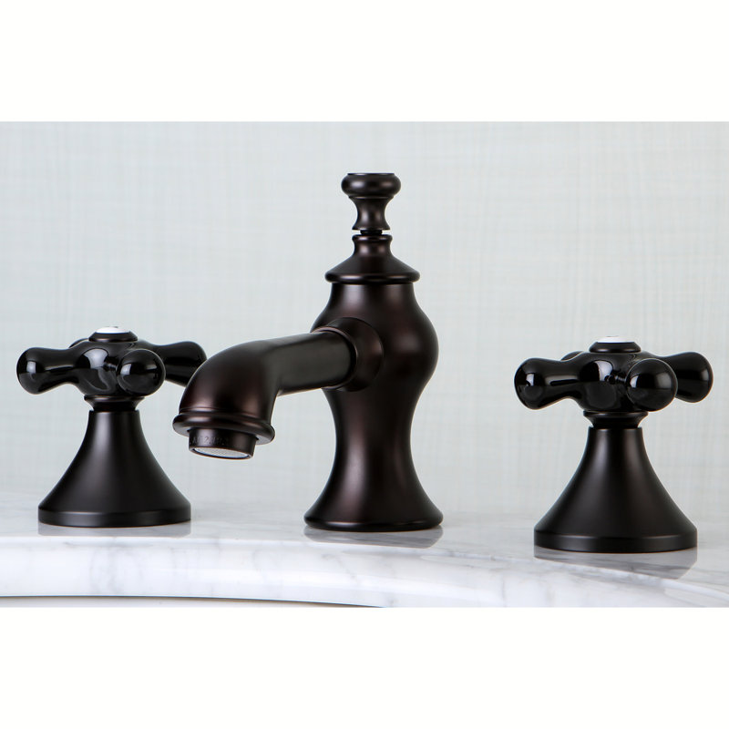 Robinet de salle de bain espacé Kingston, Bronze huilé