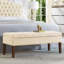 Banc capitonné avec rangement-695209013