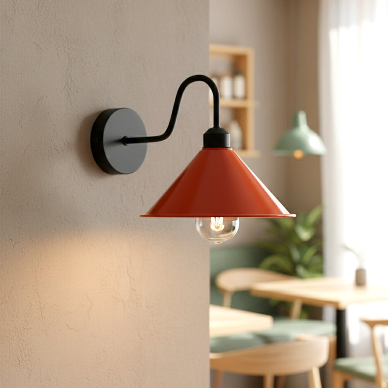 Armed Sconce, Orange