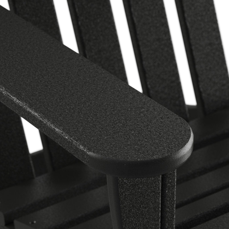 Chaise Adirondack classique POLYWOOD, Noir