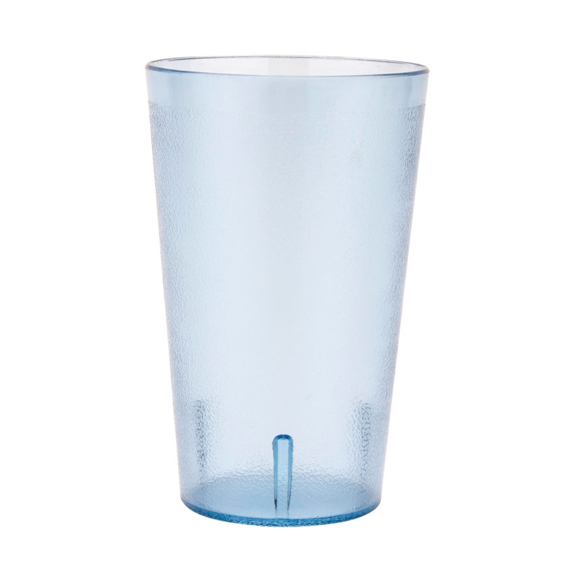 Gobelets de restaurant en plastique robustes, Bleu, Contenant alimentaire