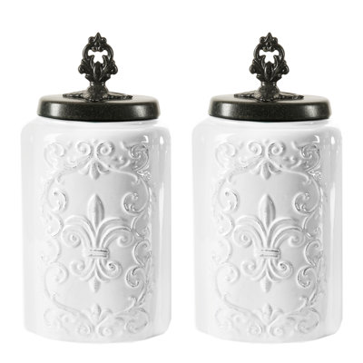 Stoneware Canister - Set of 2