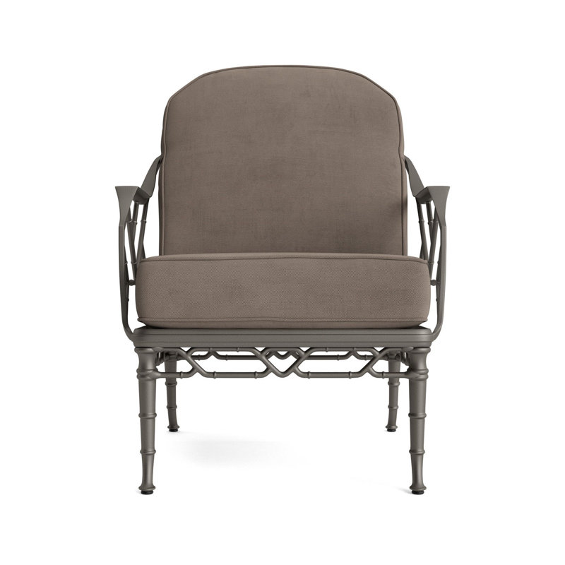 Calcutta Outdoor Lounge Chair, Mica, Fusion Charcoal