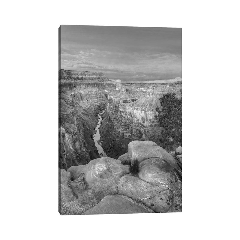 Colorado River From Toroweap Overlook,Grand Canyon, Arizona 1 Piece Wrapped Canvas Wall Art, 30.48 cm H x 45.72 cm W
