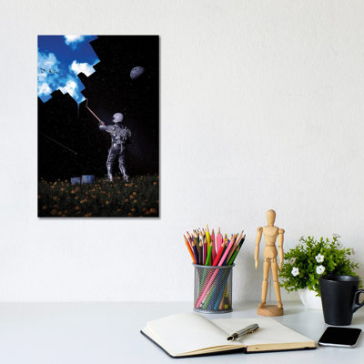 Hello Blue Sky 1 Piece Wrapped Canvas Wall Art