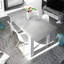 Emmy-Lou Beech Metal Base Dining Table-1652995470-1652995471