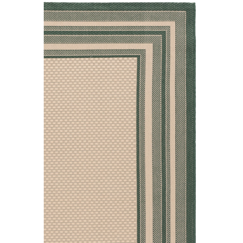 Courtyard Performance Geometric Indoor/Outdoor Area Rug, 6'-7" X 9'-6" Rectangle