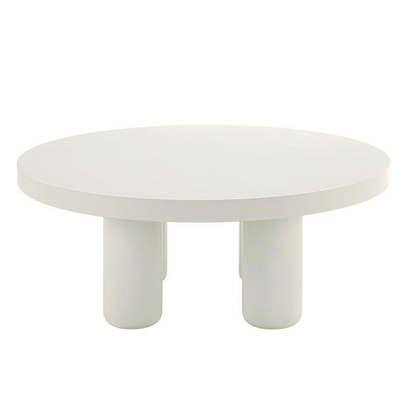 Coffee Table, White Finish