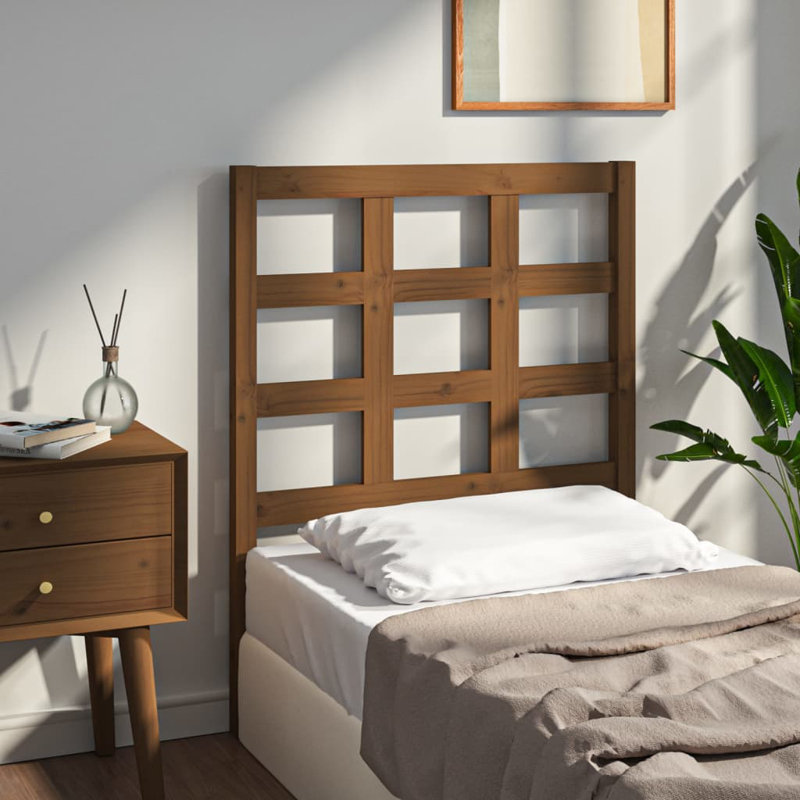 Mendota Solid Wood Headboard, White, Small Single (2'6)