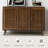Aulbrey 44" Wide Sideboard with Solid Legs and Lattice Doors-256668611