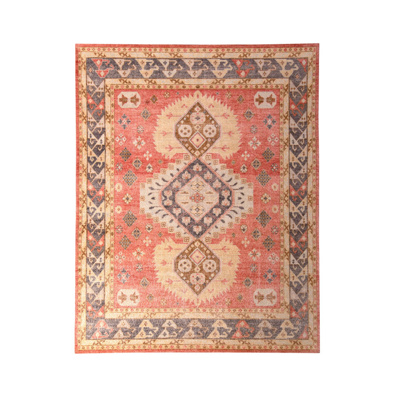 Distressed Homage Hand Knotted Wool Area Rug, Rectangle 12' x 16'