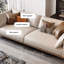 Canapé modulaire kaki en cuir véritable-109304992-109304994-109304997